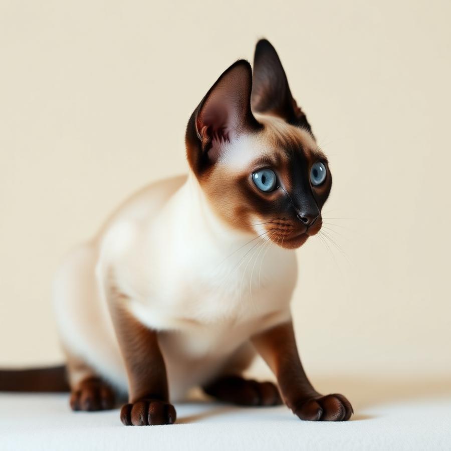 Gato Siamés Moderno