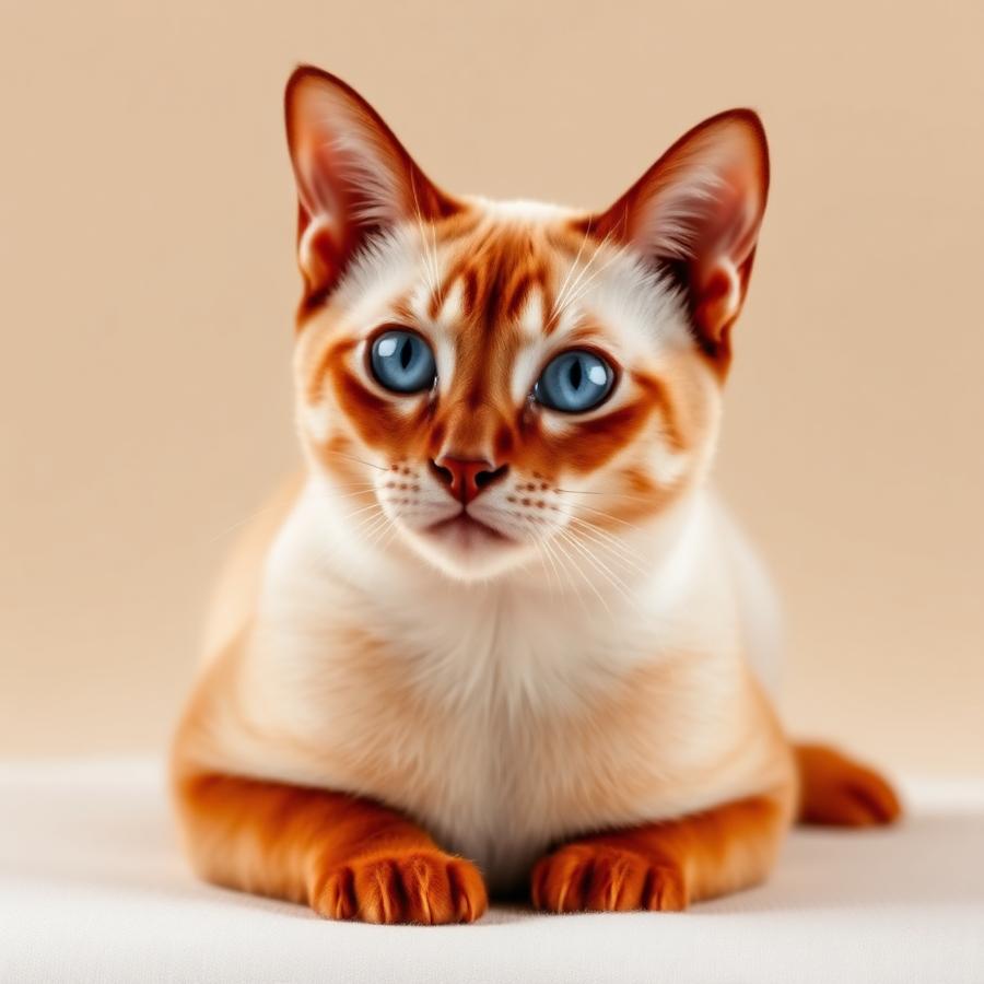 Gato Siamés Red Point