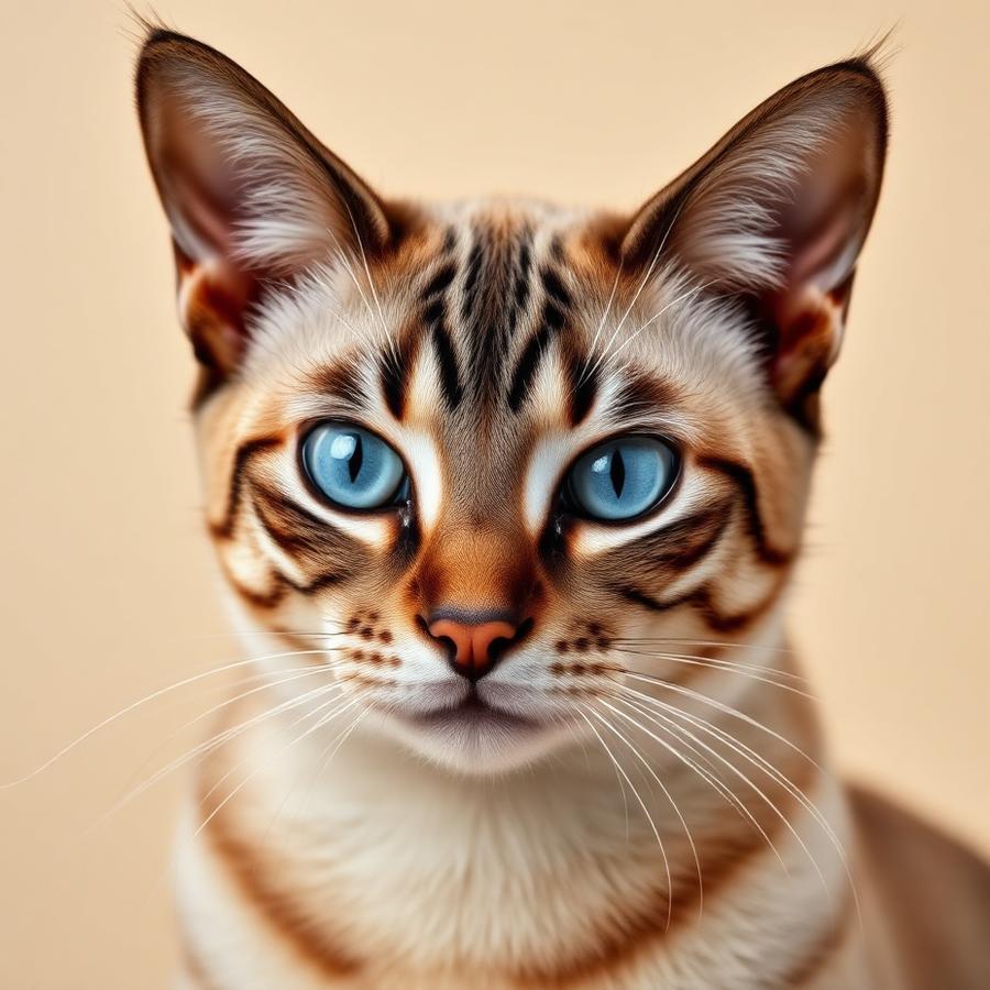 Gato Siamés Tabby Point